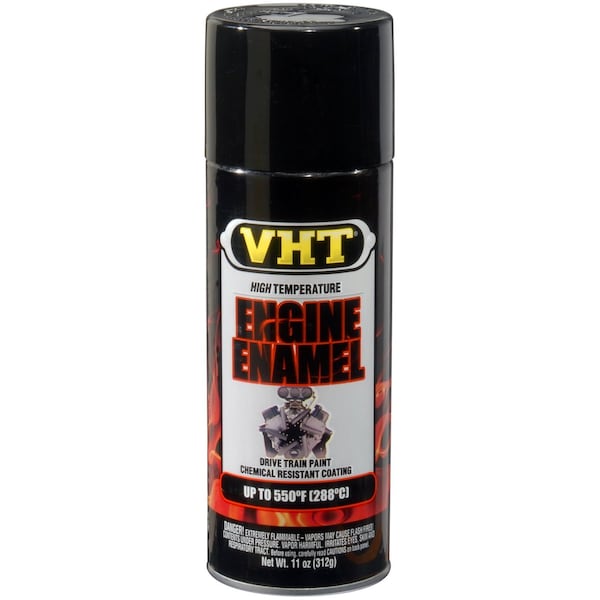 Vht Heat Resistant to 550 Degrees Fahrenheit, Gloss Black, 11 Ounce Aerosol Spray Can SP124 - main